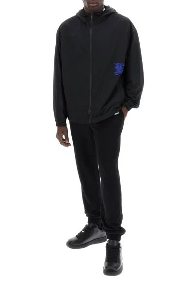 Shop Burberry Lightweight Nylon Jacket By Ekd In Black