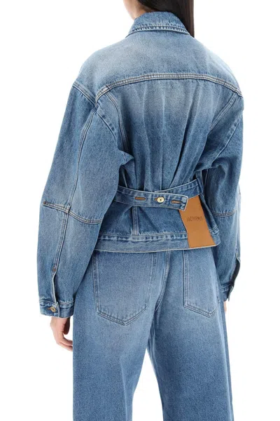 Shop Jacquemus , Or The Denim Jacket From Nîmes In Blue