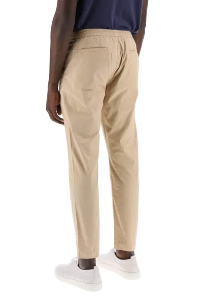 Shop Ps By Paul Smith Ps Paul Smith Lightweight Organic Cotton Pants In Beige
