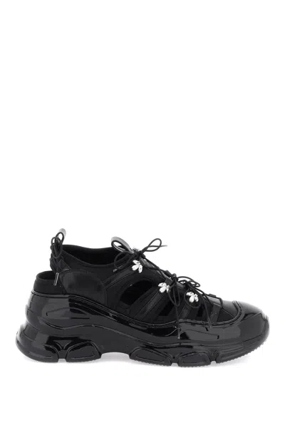 Shop Simone Rocha Hybrid Tracker Sneaker In Black