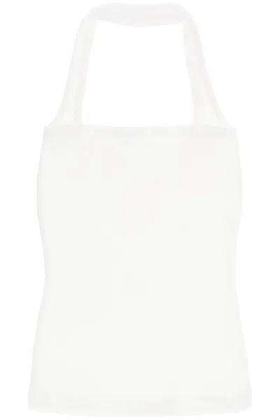 Shop Courrèges Courreges "90' Hyperbole Ribbed In White