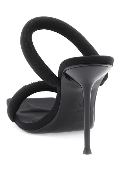 Shop Alexander Wang Julie Sandals With Tubular Straps In Black
