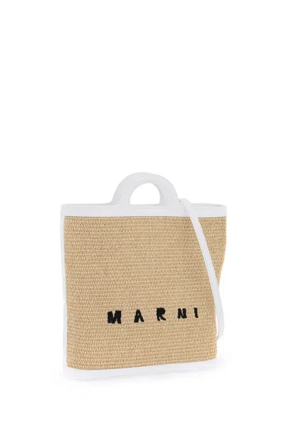 Shop Marni Tropicalia Handbag In 白色，中性