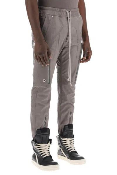 Shop Rick Owens Bauhaus Pants In Grey