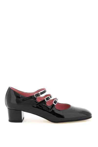 Shop Carel Patent Leather Kina Mary Jane In 黑色的
