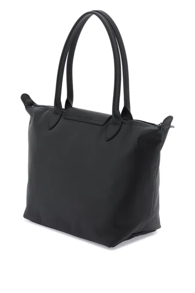 Shop Longchamp Le Pliage Xtra M Tote Bag In 黑色的