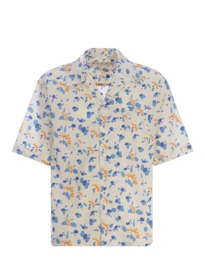 Shop Marni Shirt  Made Of Cotton In Off White