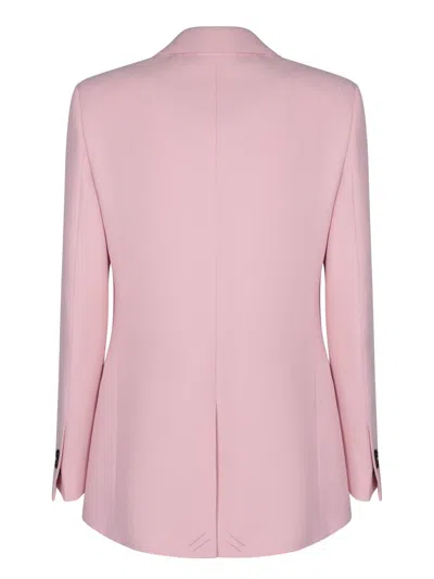 Shop Burberry Jackets In Pink
