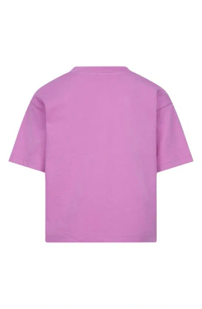 Shop Nike Kids' Boxy Graphic T-shirt In Playful Pink