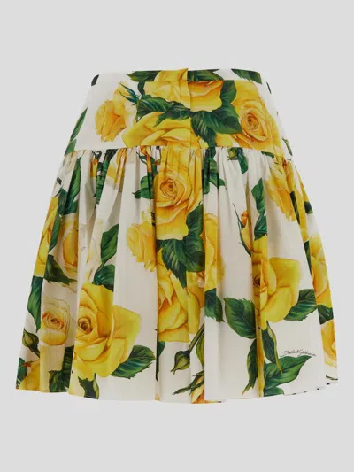 Shop Dolce & Gabbana Skirts In Rosegialle