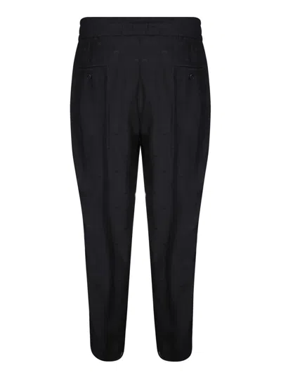 Shop Dolce & Gabbana Trousers In Black