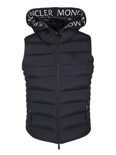 Shop Moncler Vests In Black