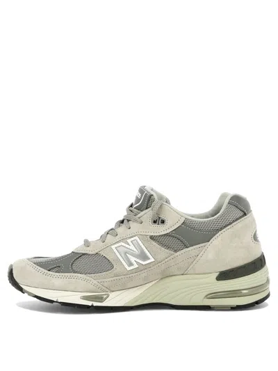Shop New Balance "made In Uk 991v1 Pigmented" Sneakers In Grey
