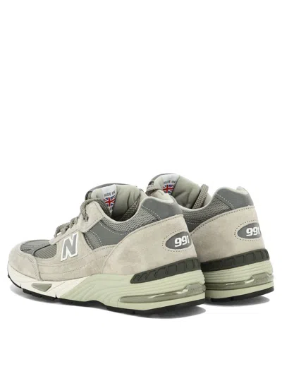 Shop New Balance "made In Uk 991v1 Pigmented" Sneakers In Grey