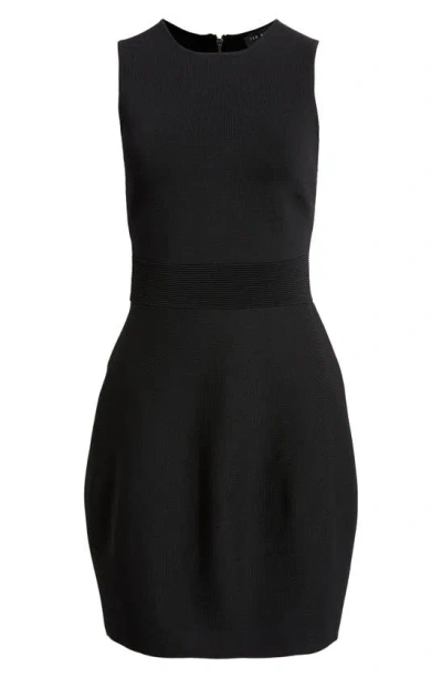 Shop Ted Baker London Gorjeta Knit Sheath Dress In Black