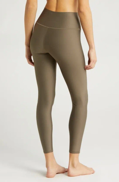 Shop Alo Yoga Alo Airlift High Waist 7/8 Leggings In Olive Tree