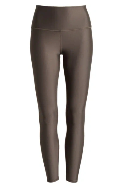 Shop Alo Yoga Airlift High Waist 7/8 Leggings In Olive Tree