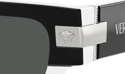 Versace Mann Sunglass Ve4465 In Black White