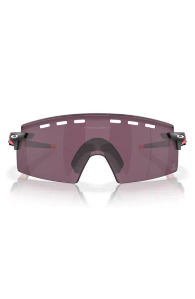 Shop Oakley Encoder 39mm Polarized Rectangle Sunglasses In Pink