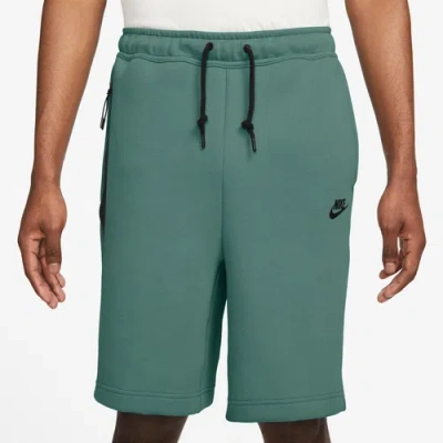 Shop Nike Mens  Tech Fleece Shorts In Black/bicoastal