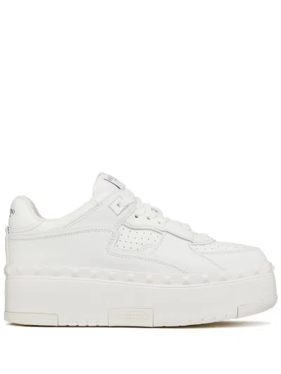 Shop Valentino Sneakers Freedots Xl In White