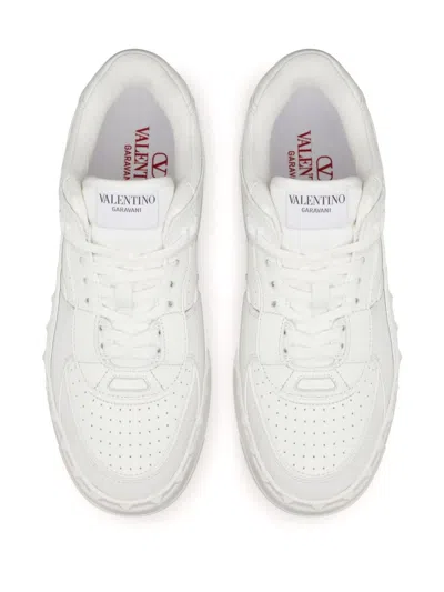 Shop Valentino Sneakers Freedots Xl In White