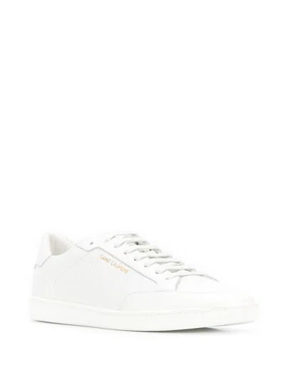 Shop Saint Laurent Sneakers Court Classic Sl10 In White