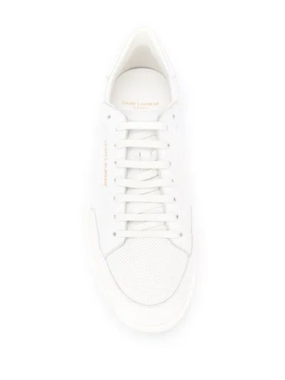 Shop Saint Laurent Sneakers Court Classic Sl10 In White
