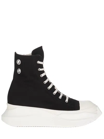 Shop Rick Owens Drkshdw Sneakers High-top Abstract In Black
