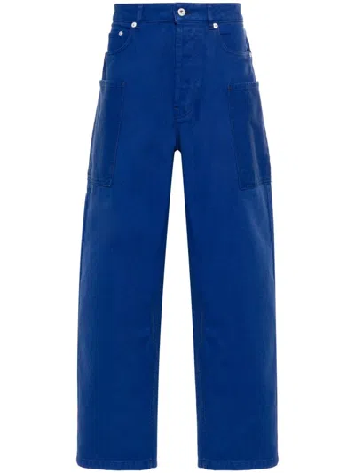 Shop Kenzo Jeans Cargo In ブルー