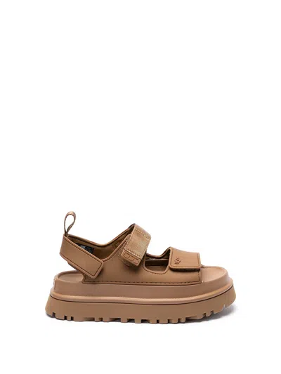 Shop Ugg `goldenglow` Sandals In Brown