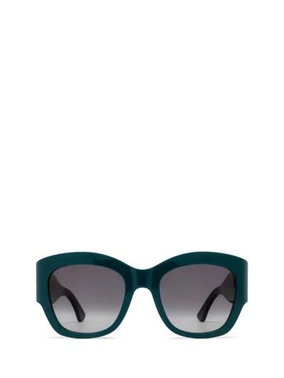 Shop Cartier Sunglasses In Green