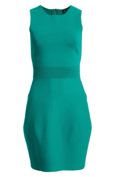 Shop Ted Baker London Gorjeta Knit Sheath Dress In Green