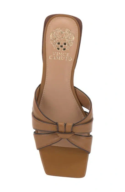 Vince Camuto Selaries Sandal In Golden Walnut