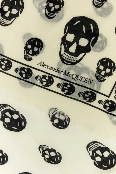 Shop Alexander Mcqueen Scarves And Foulards In Printed