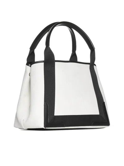 Shop Balenciaga Bags In Natural/black