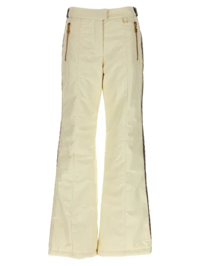 Shop Balmain Ski Pants In White