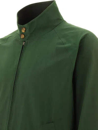 Shop Baracuta "g9" Bomber Jacket In Green