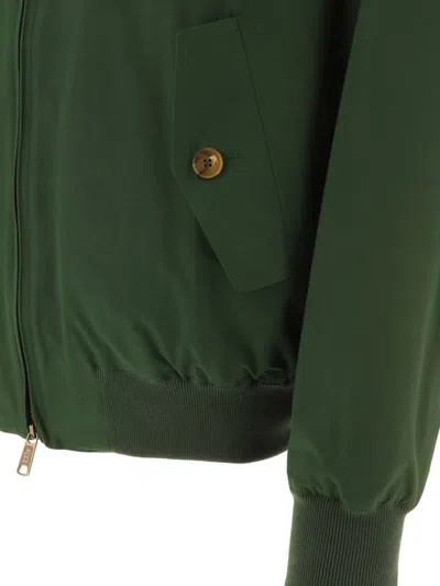 Shop Baracuta "g9" Bomber Jacket In Green