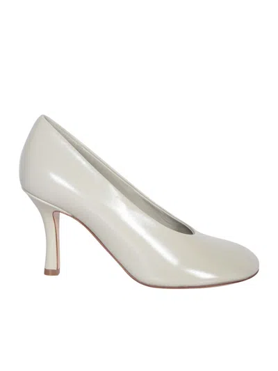 Shop Burberry High Heels In White