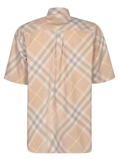 Burberry Shirts In Beige