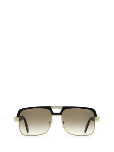 Shop Cazal Sunglasses In Black - Gold