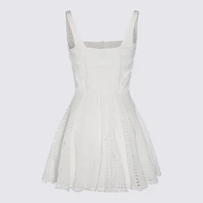 Shop Charo Ruiz White Cotton Mini Dress