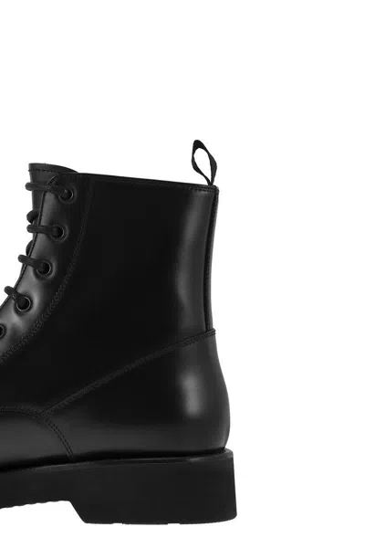 Shop Church's Nanalah L - Semi-gloss Calfskin Ankle Boot In Black