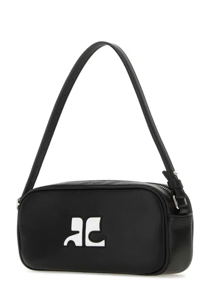 Shop Courrèges Courreges Handbags. In Black