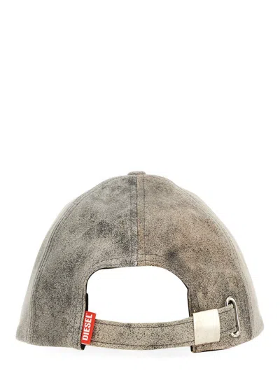 Shop Diesel Baseball Hat With Sport Stripes In Multicolour