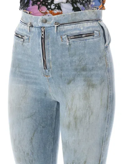 Shop Diesel De-isla Super Skinny Jeans In Blue