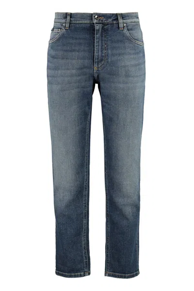 Shop Dolce & Gabbana Loose-fit Jeans In Denim