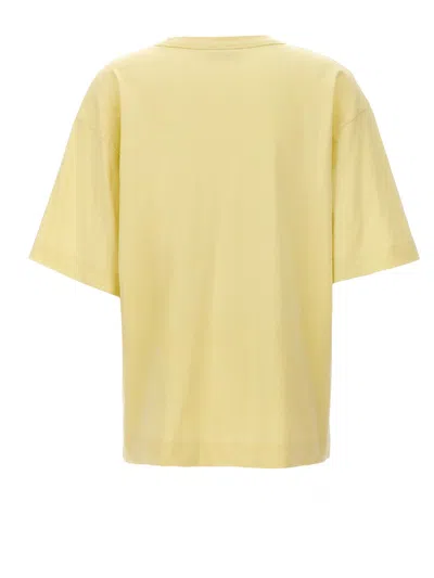 Shop Dries Van Noten 'hegels' T-shirt In Yellow
