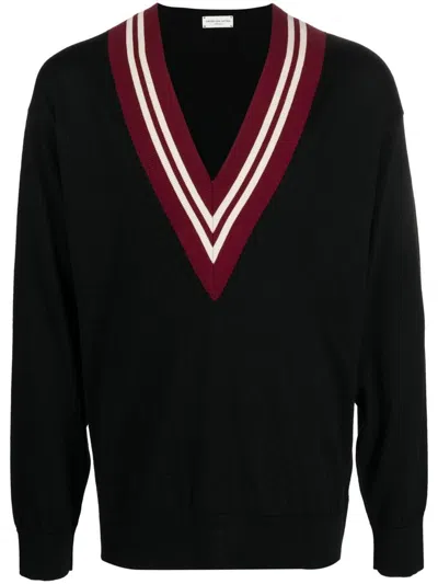 Shop Dries Van Noten Miliaan 6702 M.k.sweater Clothing In 900 Black